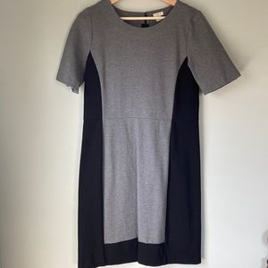 J. Crew Factory colorblock dress